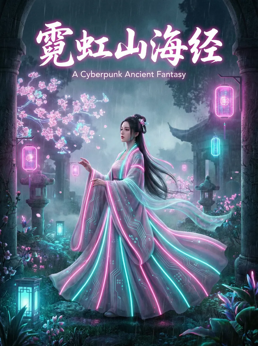 年轻的小峓子1完整版在线播放 古风奇缘短剧 - 霓虹山海经海报